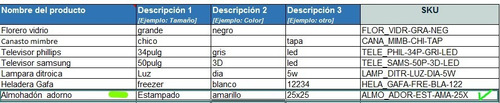Planilla De Excel Generador De Sku (stock Keeping Unit)