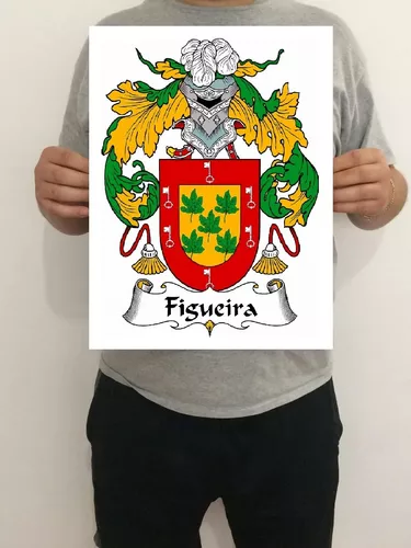 Pôster Heráldica Brasão Da Família Ximenes 32x43 Cm