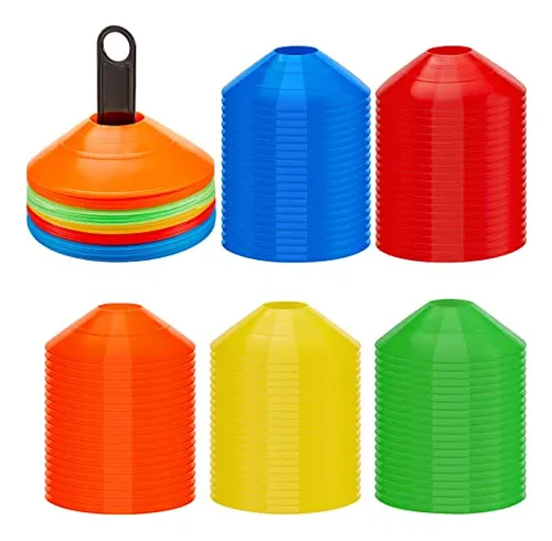 comprar Juego De 100 Conos De Fútbol, Conos De Disco, Conos De Agili