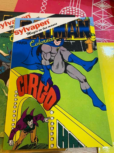 Batman Libritos Sylvapen S /usopara Colorear A Elección 1989