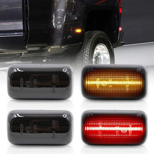 Luces Led De Marcador Lateral Para Chevy Sil Do Gmc Sie...