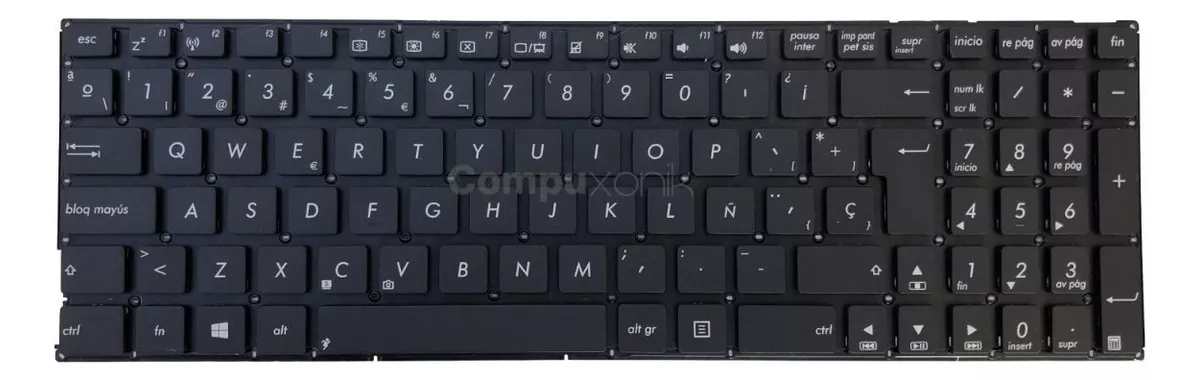 Tercera imagen para búsqueda de teclado para laptop asus