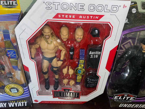 Imagen 4 de 4 de Wwe Elite Collection Ultimate Bray Wyatt Fiend Stone Cold
