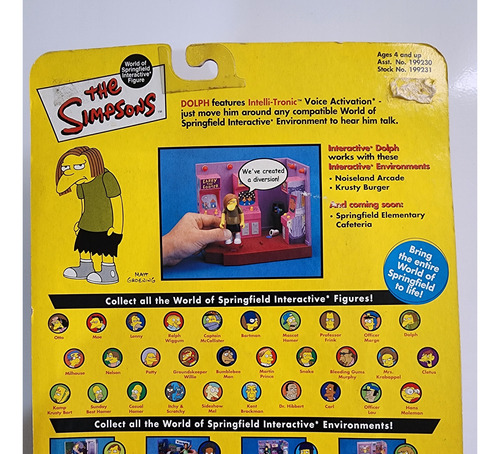 Figura Los Simpsons Playmates Series 7 Dolph