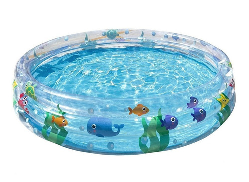 Piscina Para Niños De Peces Acuatica Inflable Betsway Playa