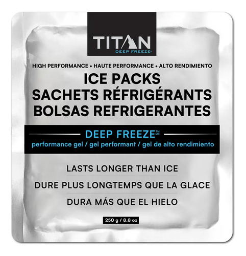 Gel Refrigerante Titan Ice Pack Termico Frio Hielera Loncher