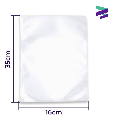 Embalagem Para Seladoras A Vácuo 16x35 - 100 Unidades