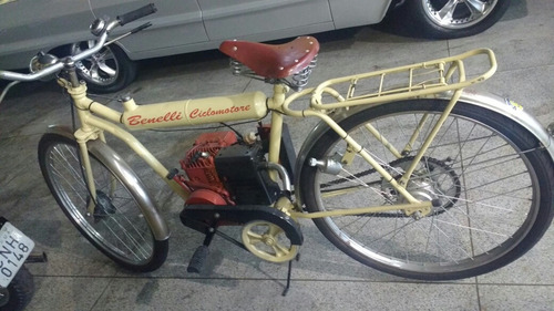 Bicicleta Motor Retro 4 Tempos Benelli Ciclomotore Montg