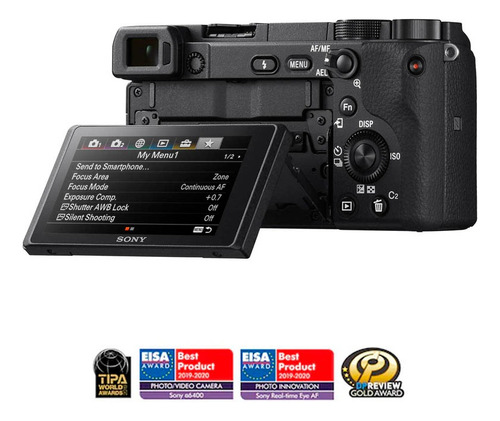 Cámara Mirrorless Sony Alpha 6400k Aps-c + Lente Selp16502