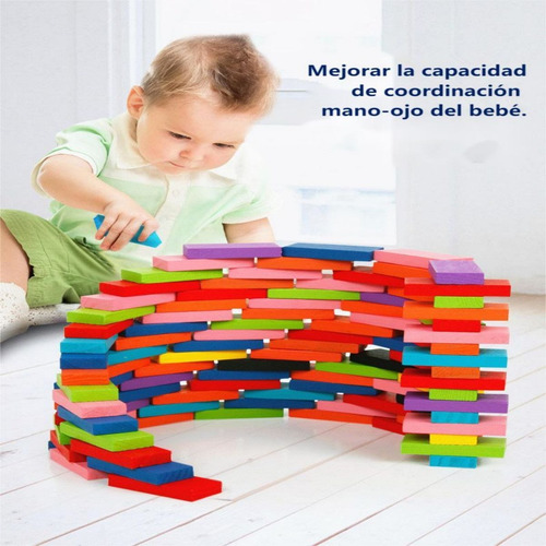 Dominó De 12 Colores 120 Piezas,juguete De Mesa Regalo Ideal