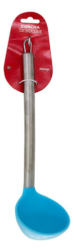 Concha Silicone Cabo Inox Utilidade Doméstica Cozinha Cor Multicor