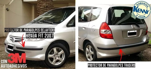 Honda Fit 2008 Protección De Paragolpes Kenny Molduras