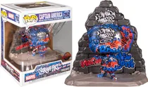Comprar Funko Pop Captain America Street Art Collection Deluxe 752