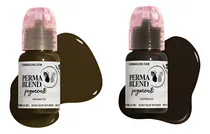 Comprar Set X2 Pigmentos Permablend  Micropigmentacion Cejas Oscuras