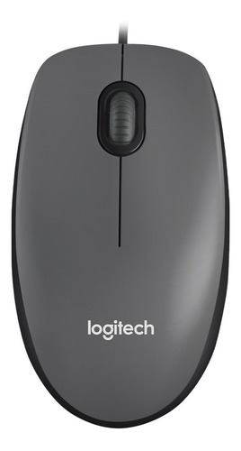 Imagen 4 de 5 de Mouse Optico Logitech M90 1000 Dpi Ambidiestro Windows Mac