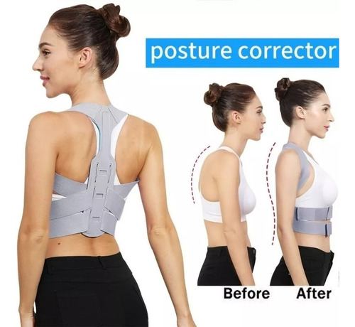 Corrector De Postura De Espalda Ajustable