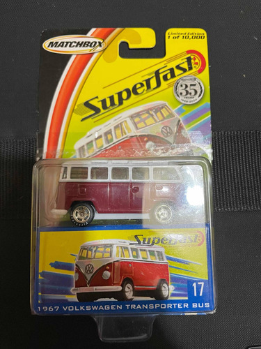 Matchbox Superfast 1967 Volkswagen Transporter Bus Custom