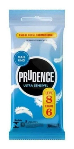 Preservativo Camisinha Prudence Sensivel Pele Com Pele 32und