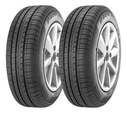 Kit 2 Pneus 205/55r16 Pirelli P400 Evo 91v Aro 16