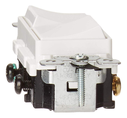 Interruptor De Combinación Ac 20a 120/277v 3 Vías Blanco