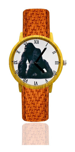 Reloj King Kong Estilo Madera Tureloj