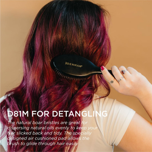 Cepillo De Pelo Denman Style And Shine D81m Para Lucir Una E