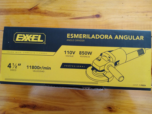 Esmeril Angular Exxel 110v 850w