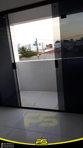 Oportunidade, Apartamento, 02 Quartos, Suíte, Sala, 58,00m², Por Apenas R$ 145.000,00, Em Cidade Dos Colibris, João Pessoa - Paraíba. - Ap2910