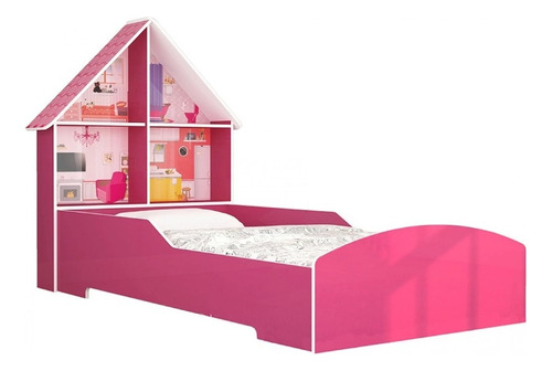 Cama Infantil Felicia Color Rosa