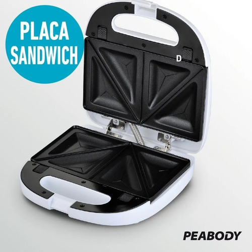 Imagen 4 de 10 de Waflera Sandwichera Eléctrica 5 En 1 Peabody Pe-sw6141 *
