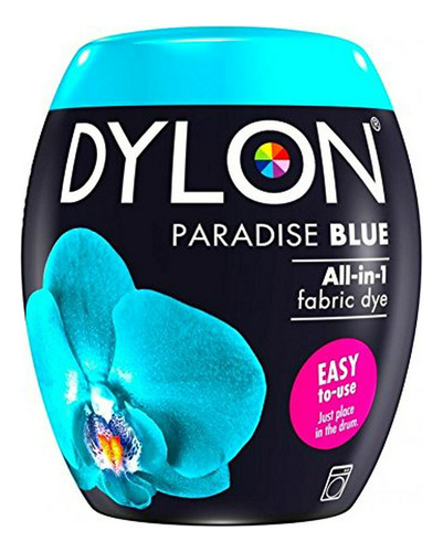 Tinte Para Tela - Dylon Machine Fabric Dye Pod Azul Paraíso