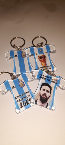 35 Llaveros Camista Argentina Campeón - Personalizados 