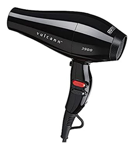   Izutech Secadora De Cabello Color Negro Vulcann 3900