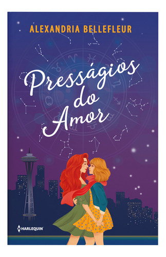 Livro Presságios Do Amor De Alexandria Bellefleur capa mole 2023 Em Português Editora Harlequin Books
