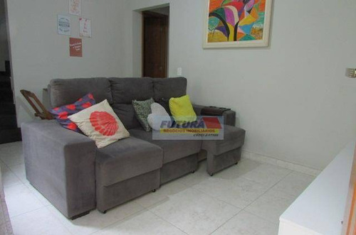 Imagem 1 de 28 de Casa Com 2 Dormitórios À Venda, 54 M² Por R$ 260.000,00 - Vila Cascatinha - São Vicente/sp - Ca0440