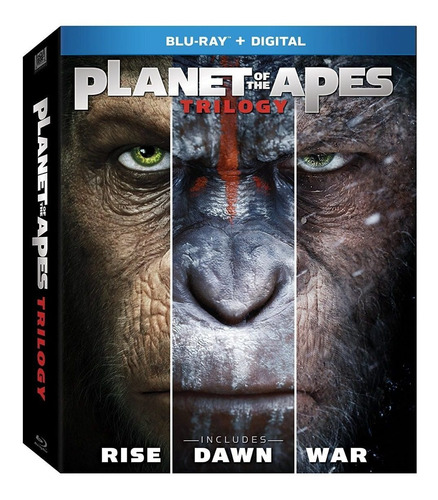 Blu-ray Planet Of The Apes / Planeta De Los Simios / 3 Films