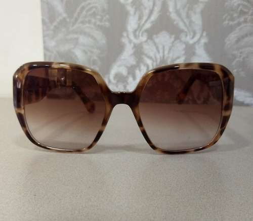 Óculos Solar Detroit Chantal 307 54-18 140 Sem Grau Tortoise