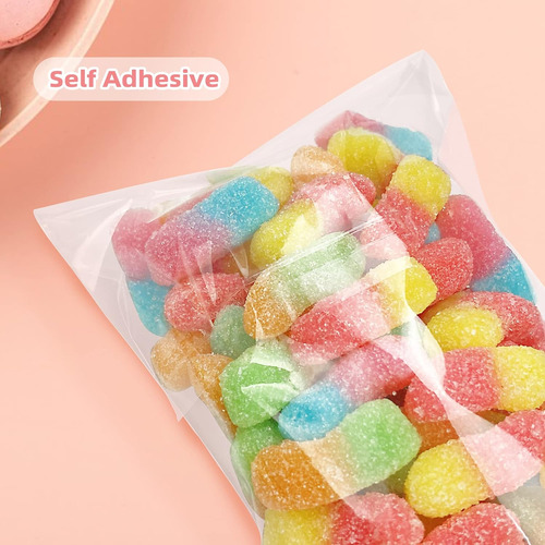 Bolsas De Celofán Resellables Transparentes