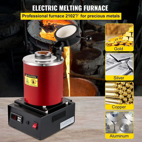 Forno De Fusão Dourado, Máquina De Forno Digital Elétrico