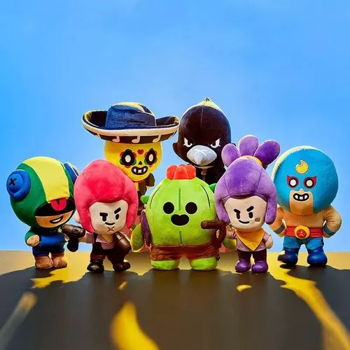 . Brawl Stars/spike, Leon Figura Hero Cactus Peluche 2024