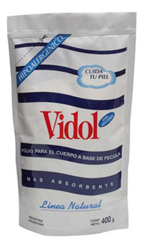 Polvo De Fécula  Bolsa X400gr Vidol