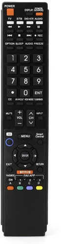 Control Remoto Para Sharp Aquos Smart Tv Netflix 3d