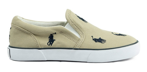 Tenis Polo Ralph Lauren Bal Harbour Style Slip On Multi Pony