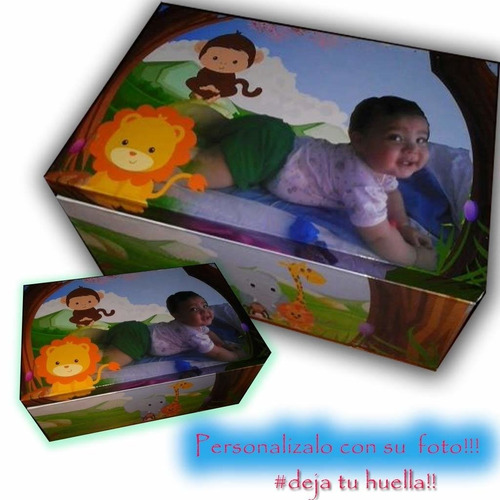 Caja Con Foto Personalizado (26x16x20)