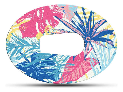 Dex Styles Ocean - Parches Adhesivos Dexcom G6, Herméticos,