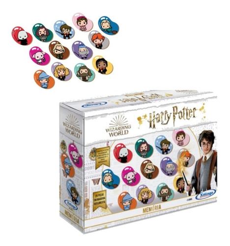 Jogo De Memória Harry Potter 24 Peças Xalingo - 53721