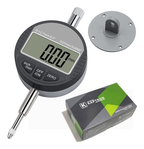 Relógio Comparador Digital 0-12,7mm 0,01mm Medição Testado