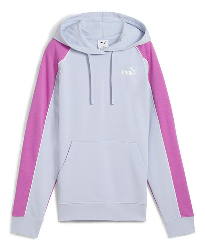 Sudadera Ropa Casual Capucha Puma 4447 Lila Para Mujer