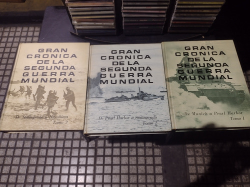 Crónica De La.segunda Guerra Mundial. Completa. 3 Tomos.