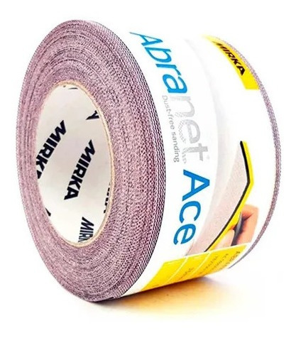 Imagem 3 de 9 de Rolo De Lixa Abranet Ace 75mm X 10mt P/ Tacos - 1 Un - Mirka